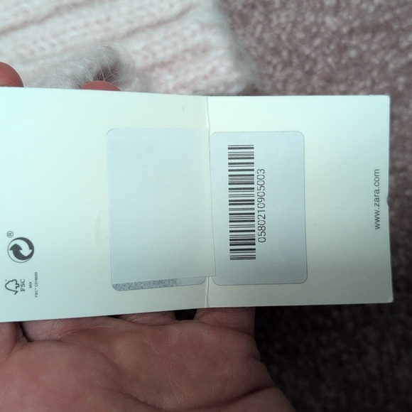 ZARA Wool Blend Color Block Sweater New - Picture 4 of 4